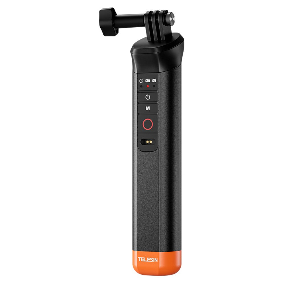 TELESIN S4-FHG-01-TGP For GoPro Hero 12 / 11 / 10 / 9 / 8 Buoyancy Rod Bluetooth-Compatible Underwater Remote Control