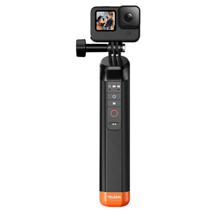TELESIN S4-FHG-01-TGP For GoPro Hero 12 / 11 / 10 / 9 / 8 Buoyancy Rod Bluetooth-Compatible Underwater Remote Control