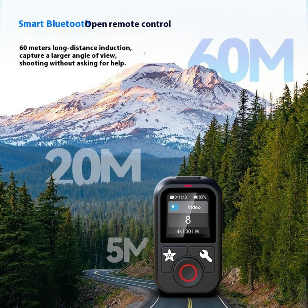 TELESIN S5-RMT-01-TGP For GoPro Hero 13 / 12 / 11 / 10 / 9 / 8 / GoPro MAX Remote Control Bluetooth-Compatible Color Screen Controller