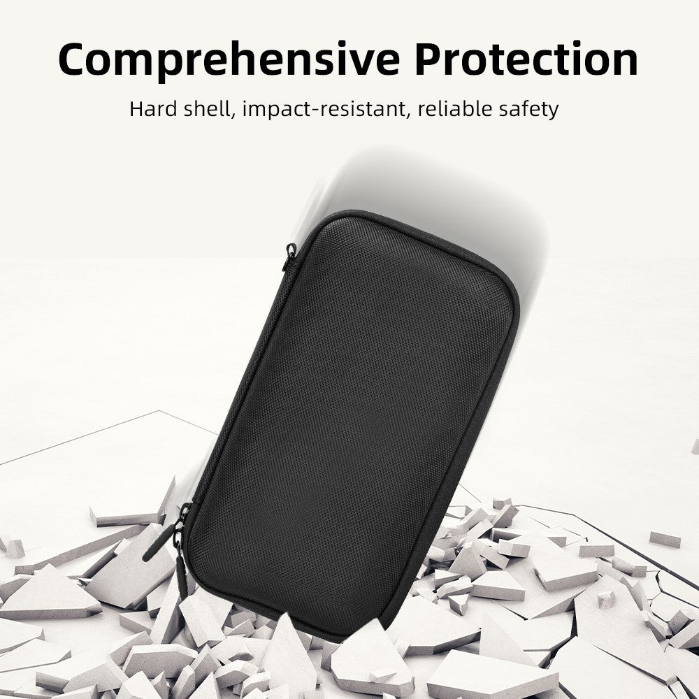 BRDRC For DJI Osmo Pocket 3 Vlogging Camera Storage Bag Hard Shell Waterproof Nylon Carrying Case