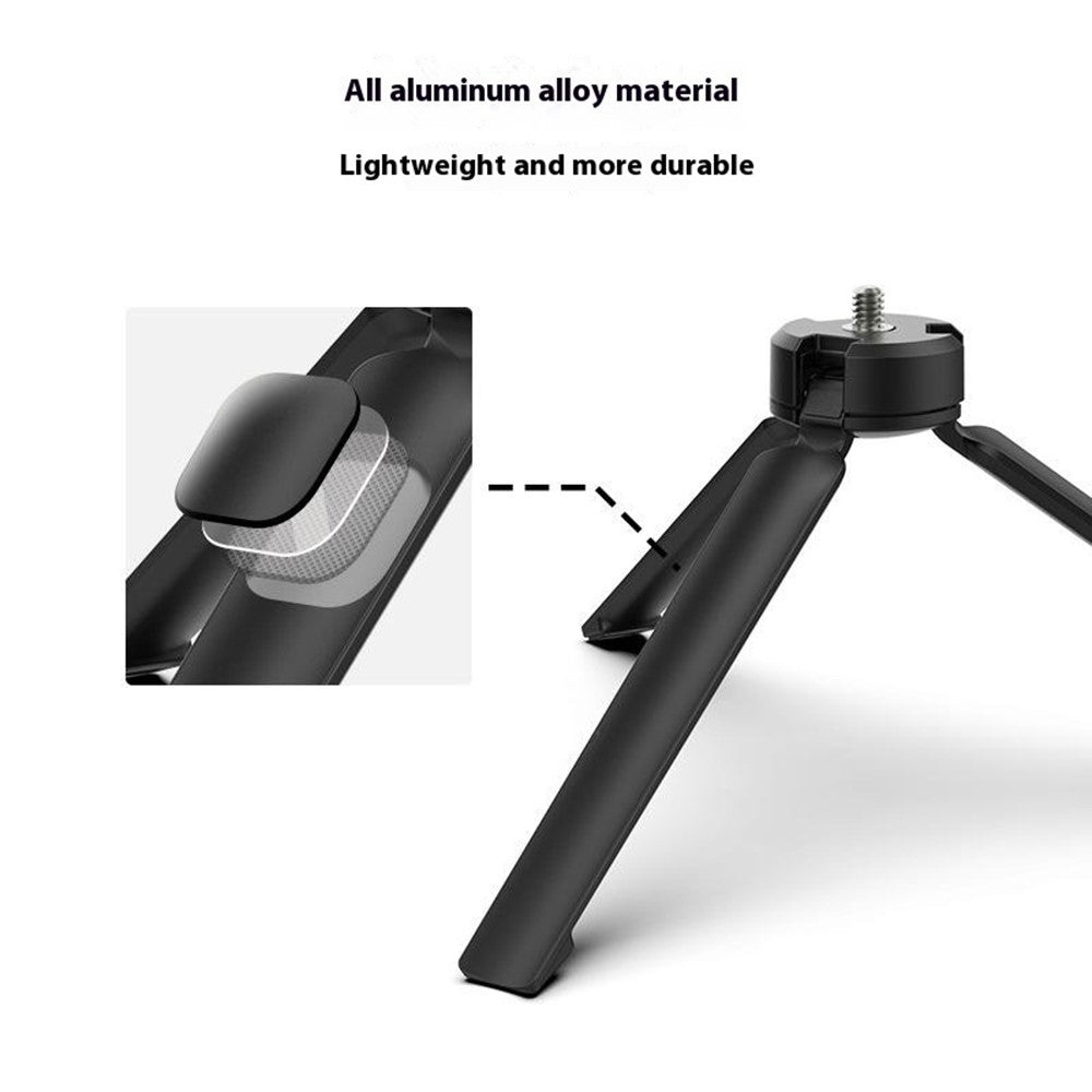 TELESIN GP-AAT-003-DZ For DJI Osmo Pocket 3 Aluminum Alloy Tripod Desktop Phone Stand
