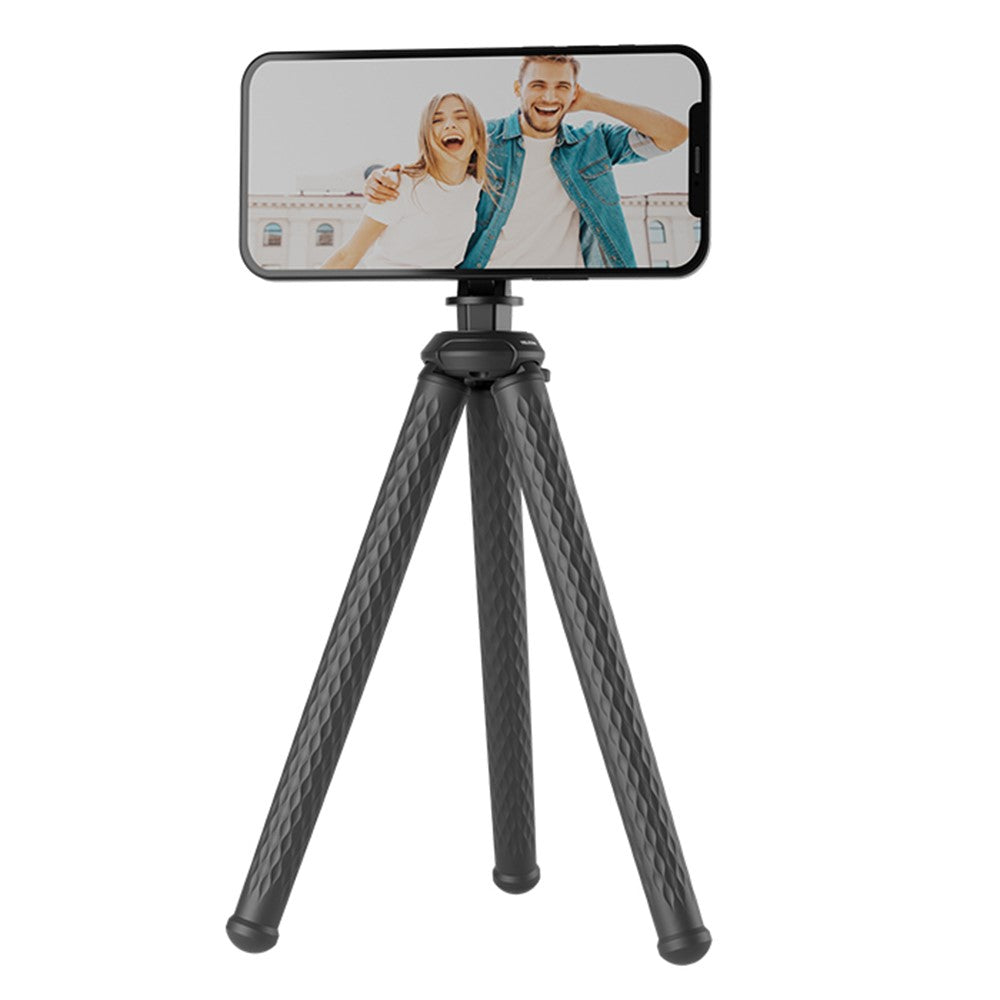 TELESIN P3-FM-02 Magnetic Phone Tripod Flexible Octopus Desktop Stand Adjustable Angle