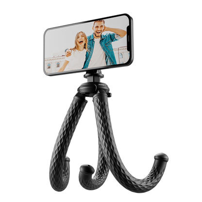 TELESIN P3-FM-02 Magnetic Phone Tripod Flexible Octopus Desktop Stand Adjustable Angle