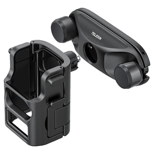 TELESIN S3-JFM-02-TDJ For DJI Osmo Pocket 3 Backpack Quick Release Mount Dual Shoulder Bag Fixing Clip