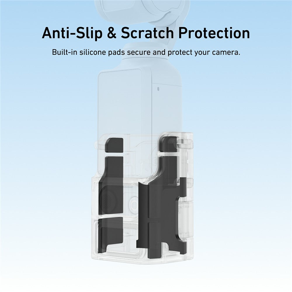 TELESIN S3-JFM-02-TDJ For DJI Osmo Pocket 3 Backpack Quick Release Mount Dual Shoulder Bag Fixing Clip