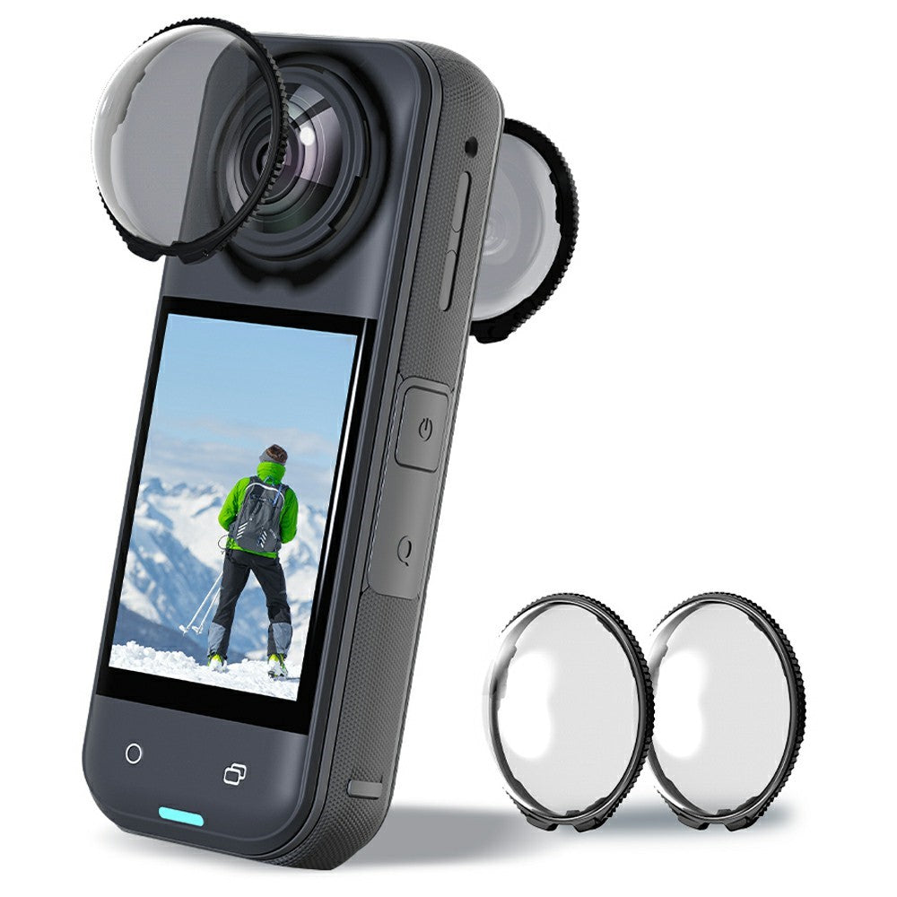 For Insta360 X5 Lens Protector Anti-Reflective Scratch-Resistant HD PC Lens Guard