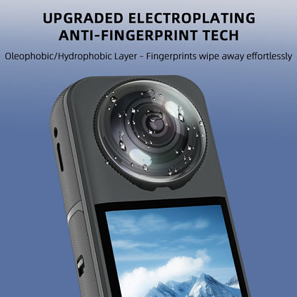 For Insta360 X5 Lens Protector Anti-Reflective Scratch-Resistant HD PC Lens Guard