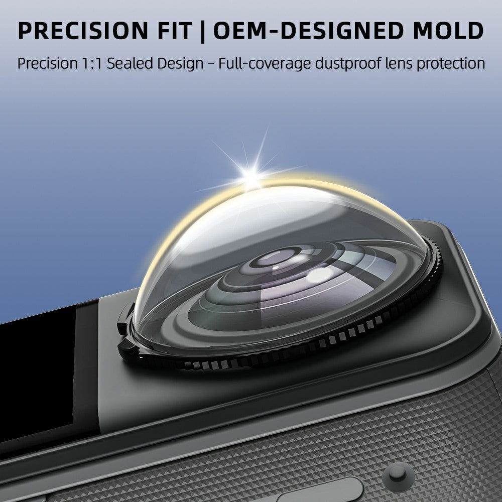For Insta360 X5 Lens Protector Anti-Reflective Scratch-Resistant HD PC Lens Guard