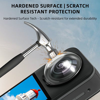 For Insta360 X5 Lens Protector Anti-Reflective Scratch-Resistant HD PC Lens Guard