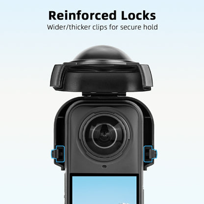 FLYMILE For Insta360 X5 Camera Lens Protector Action Camera Lens Cap