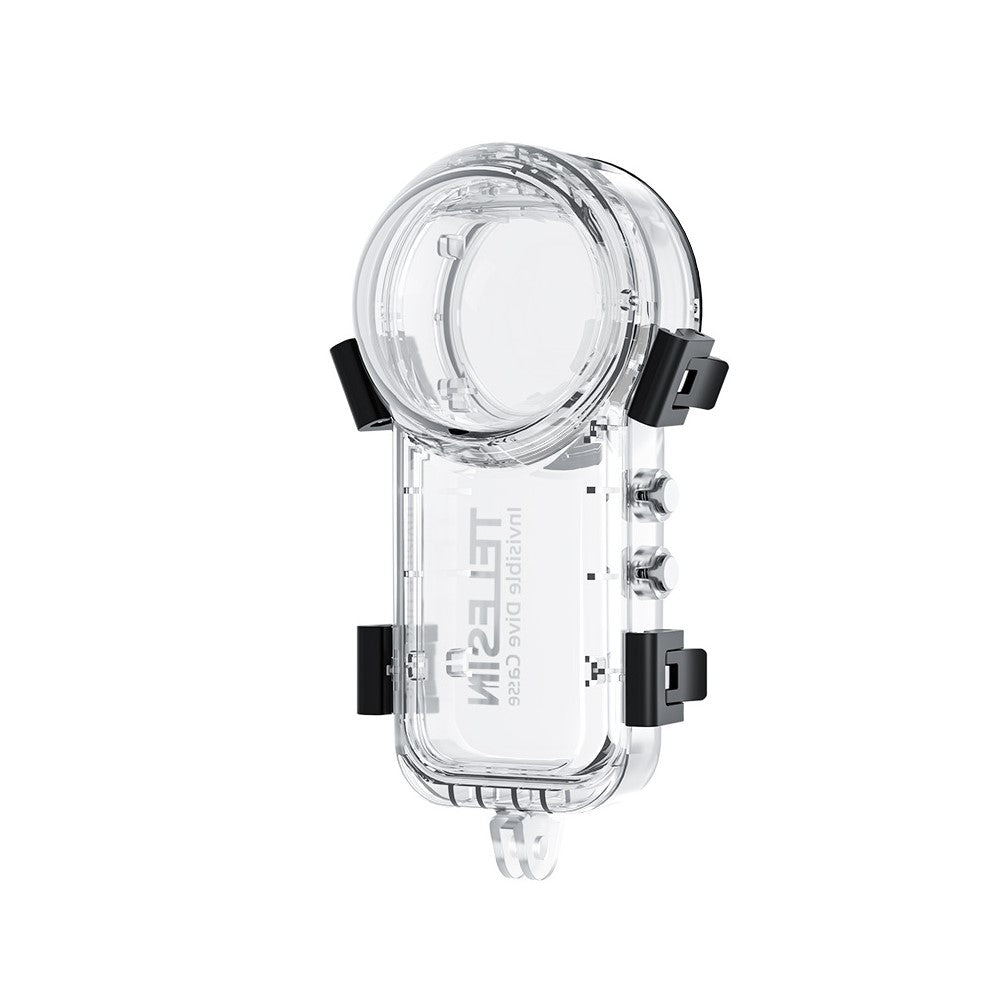 TELESIN S4-WTP-08-TIS For Insta360 X4 Camera 50m Underwater Waterproof Case Diving Protective Shell