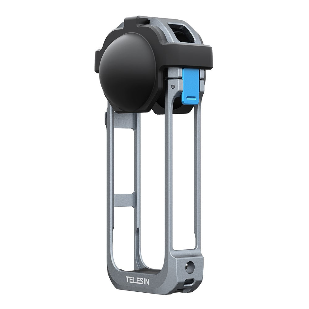 TELESIN S6-FMS-19-TIS For Insta360 X5 Camera Protective Case Frame Cold Shoe Cage
