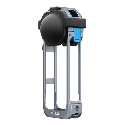 TELESIN S6-FMS-19-TIS For Insta360 X5 Camera Protective Case Frame Cold Shoe Cage