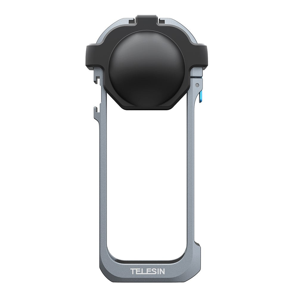 TELESIN S6-FMS-19-TIS For Insta360 X5 Camera Protective Case Frame Cold Shoe Cage