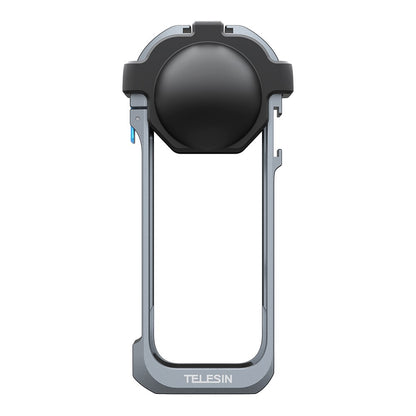 TELESIN S6-FMS-19-TIS For Insta360 X5 Camera Protective Case Frame Cold Shoe Cage