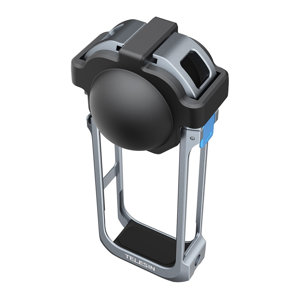 TELESIN S6-FMS-19-TIS For Insta360 X5 Camera Protective Case Frame Cold Shoe Cage