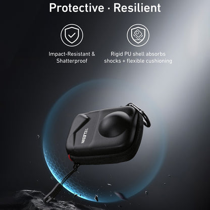 TELESIN S6-PRC-22-TDJ For DJI Osmo 360 Camera Body Protection Bag Mini Storage Pouch with Bottom Opening Design