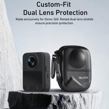 TELESIN S6-PRC-21-TDJ For DJI Osmo 360 Camera Mini Protective Bag Full Enclosed Carrying Case