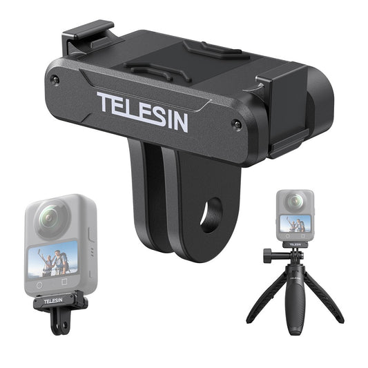 TELESIN S7-JBK-23-TDJ For DJI Osmo 360 / Action 5 Pro Camera Magnetic Quick Release Base Adapter