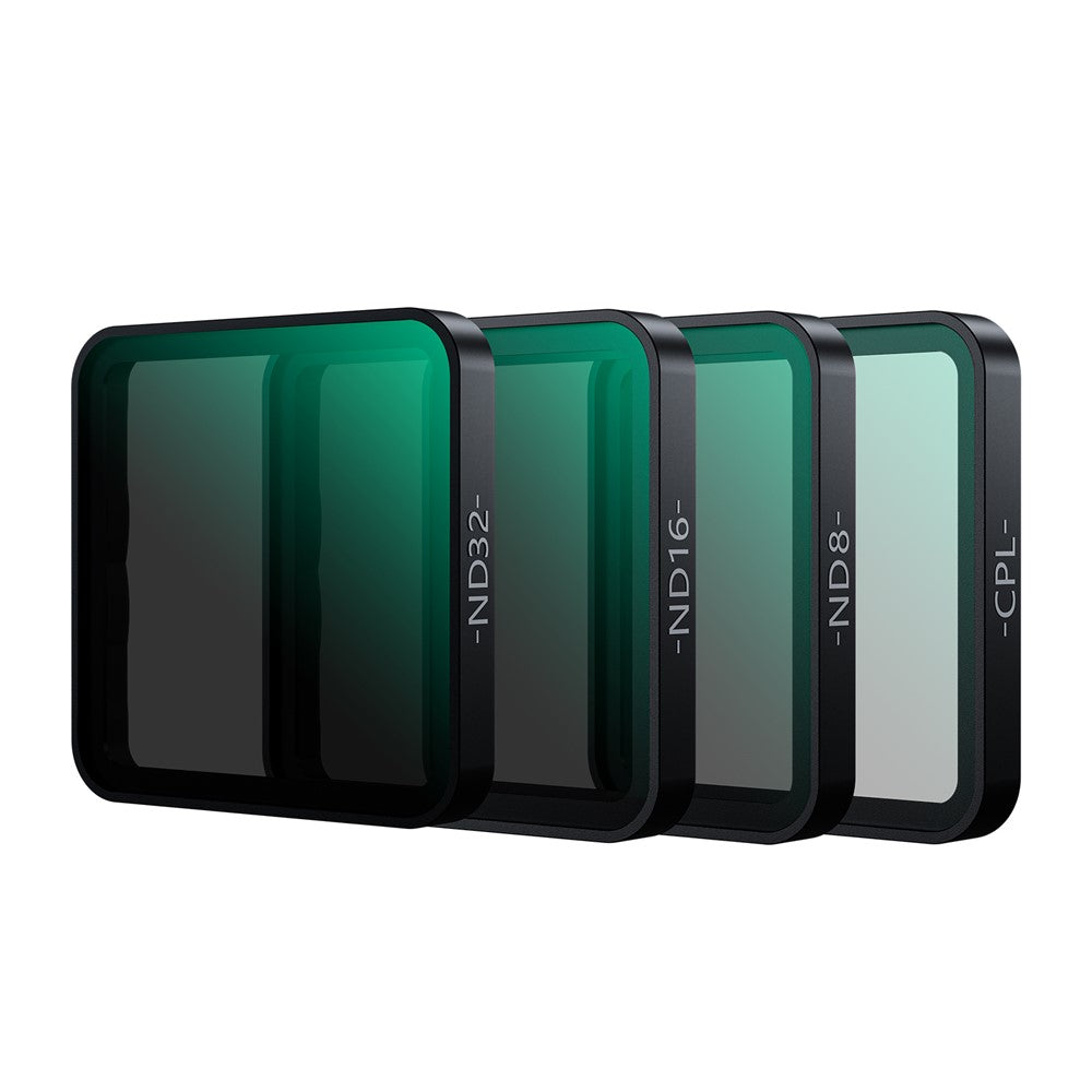 TELESIN S5-FLT-27-TIS For Insta360 Ace Pro / Pro 2 Polarizing Filter Set with CPL / ND8 / ND16 / ND32 Filters
