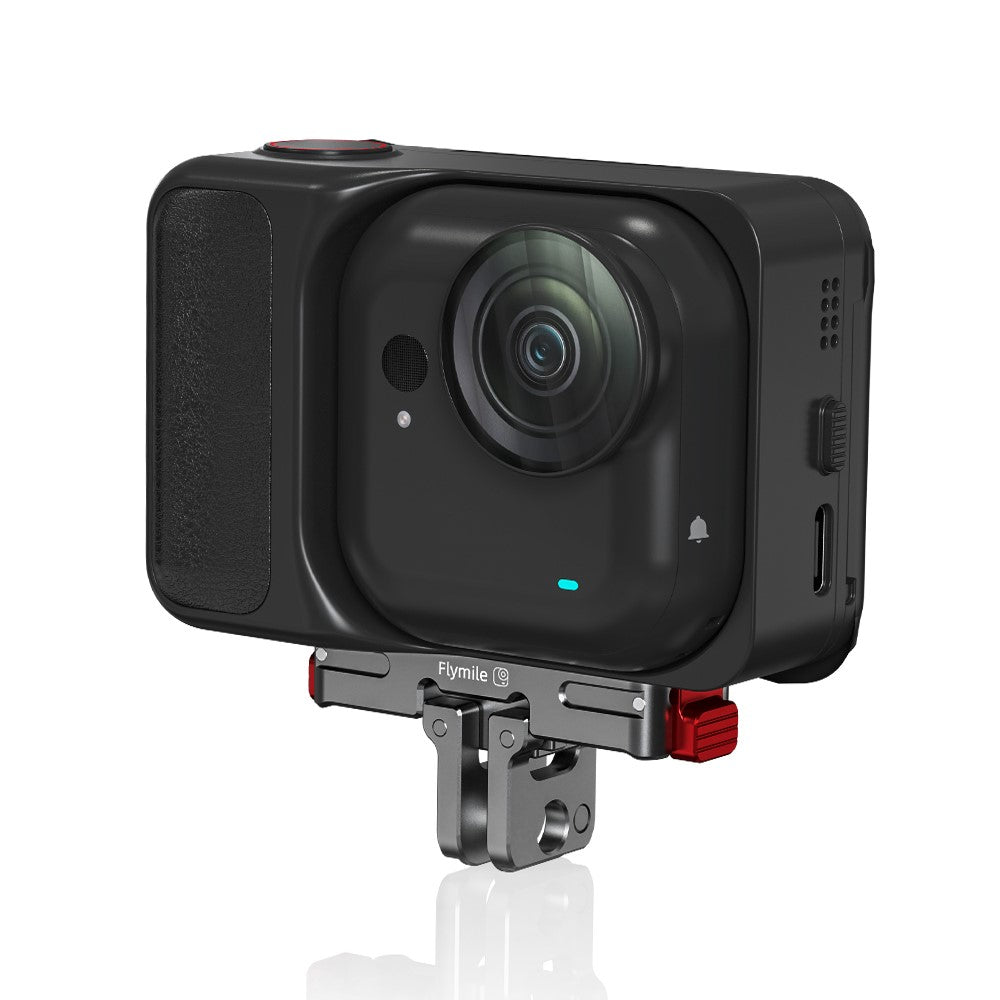 FLYMILE For Insta360 Go Ultra Magnetic Mount Adapter Quick Release Base Shockproof Metal Camera Accessories