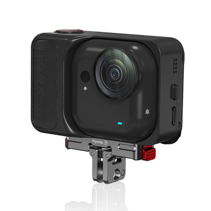 FLYMILE For Insta360 Go Ultra Magnetic Mount Adapter Quick Release Base Shockproof Metal Camera Accessories