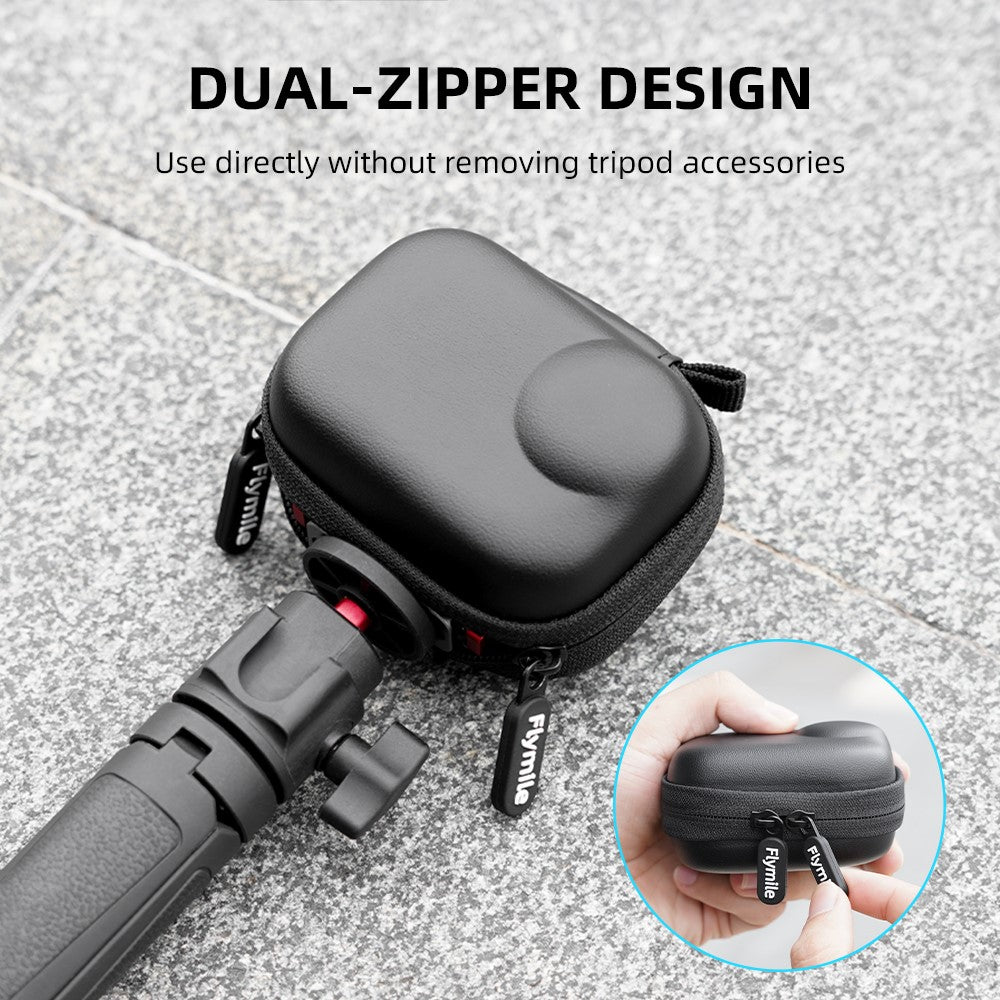 FLYMILE For Insta360 Go Ultra Storage Bag Shockproof Camera Carrying Case Protective Cover