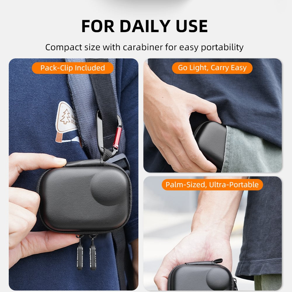 FLYMILE For Insta360 Go Ultra Storage Bag Shockproof Camera Carrying Case Protective Cover