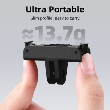 FLYMILE For DJI Osmo Nano / Action 6 Camera Magnetic Quick Release Adapter Two Claw Mount Base