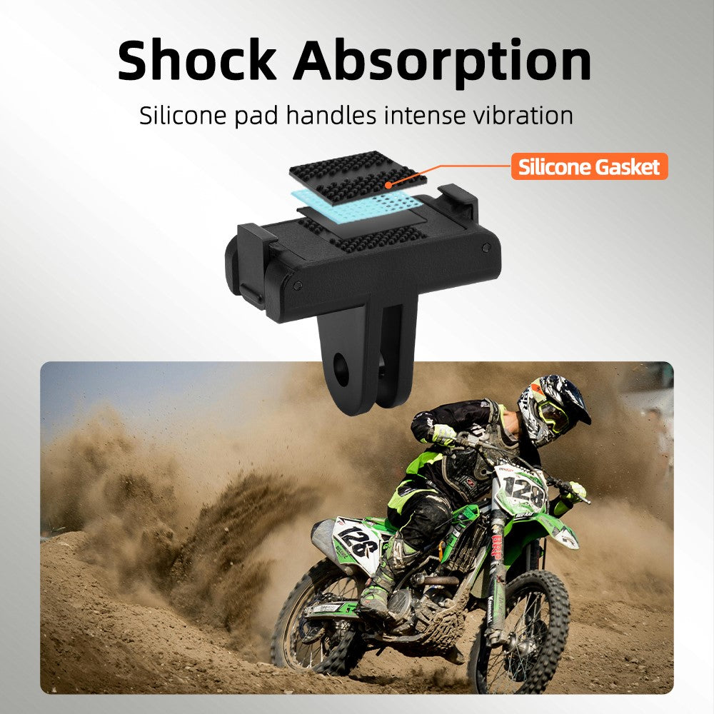 FLYMILE For DJI Osmo Nano / Action 6 Camera Magnetic Quick Release Adapter Two Claw Mount Base
