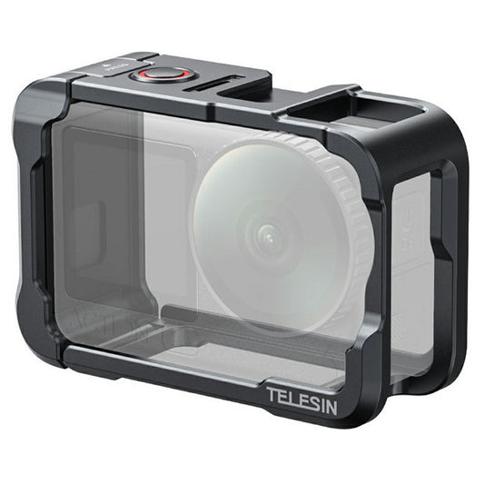 TELESIN S6-FMS-35-TDJ For DJI Osmo Action 6 Aluminum Alloy Camera Cage Ultra Light Shockproof Action Camera Protective Case