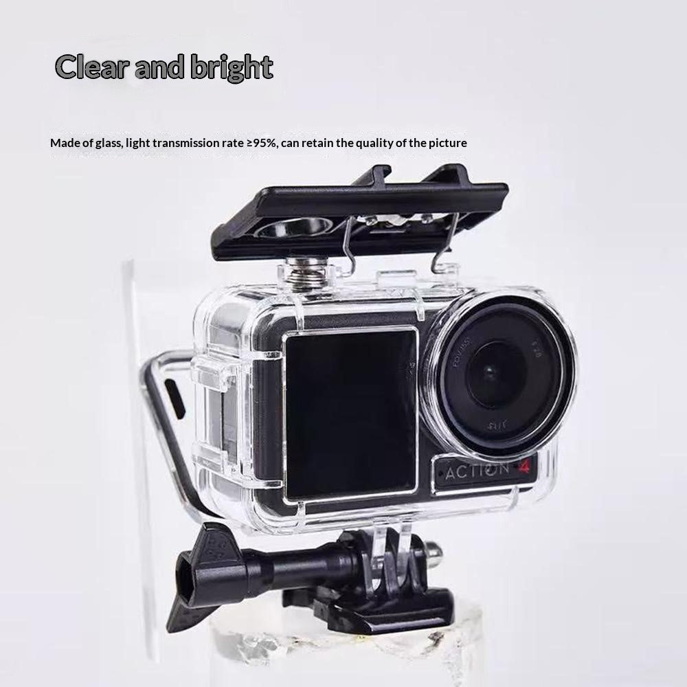 55 in 1 Camera Mount Accessory Kit for DJI Osmo Action 5 Pro / 4 / 3 Waterproof Housing with Filters Set
