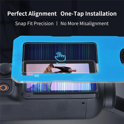 2 Sets For DJI Osmo Pocket 3 Camera Screen Film + Lens Film Tempered Glass 9H Hardness Screen Protectors