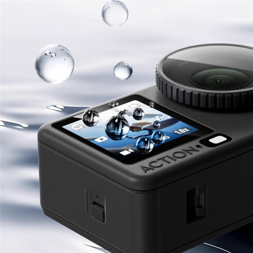 For DJI Osmo Action 6 Home Screen Film + Front Screen Film + Lens Protector Tempered Glass Camera Film Set