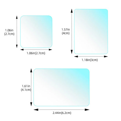 2 Sets for GoPro Hero 13 Home Screen Film + Front Screen Film + Lens Protector Tempered Glass Camera Film Set