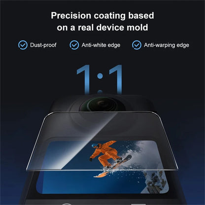 2Pcs For DJI Osmo 360 Tempered Glass Screen Protector HD Clear 9H Hardness Camera Film