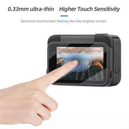 2 Sets for Insta360 Ace Pro 2 Home Screen Film + Front Screen Film + Lens Protector Tempered Glass Camera Film Set