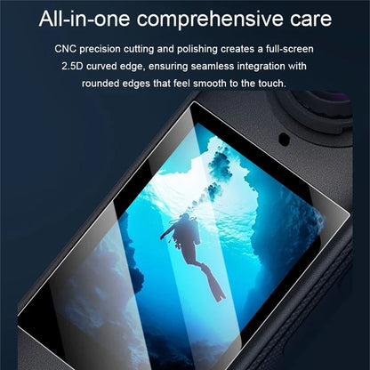 3Pcs For Insta360 X4 Air Tempered Glass Screen Protector HD Clear 9H Hardness Camera Film