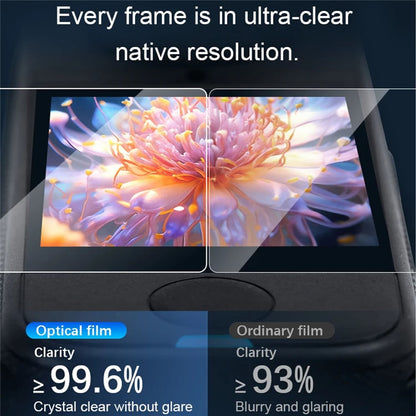 3Pcs For Insta360 X4 Air Tempered Glass Screen Protector HD Clear 9H Hardness Camera Film