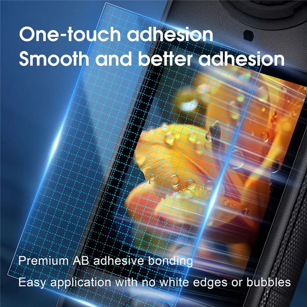 3Pcs For Insta360 X4 Air Tempered Glass Screen Protector HD Clear 9H Hardness Camera Film