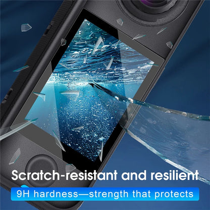 3Pcs For Insta360 X4 Air Tempered Glass Screen Protector HD Clear 9H Hardness Camera Film