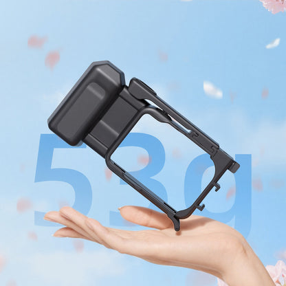 SUNNYLIFE GU-BK150 For Insta360 Go Ultra Rabbit Cage Handle Street Photography Grip Quick Release Frame