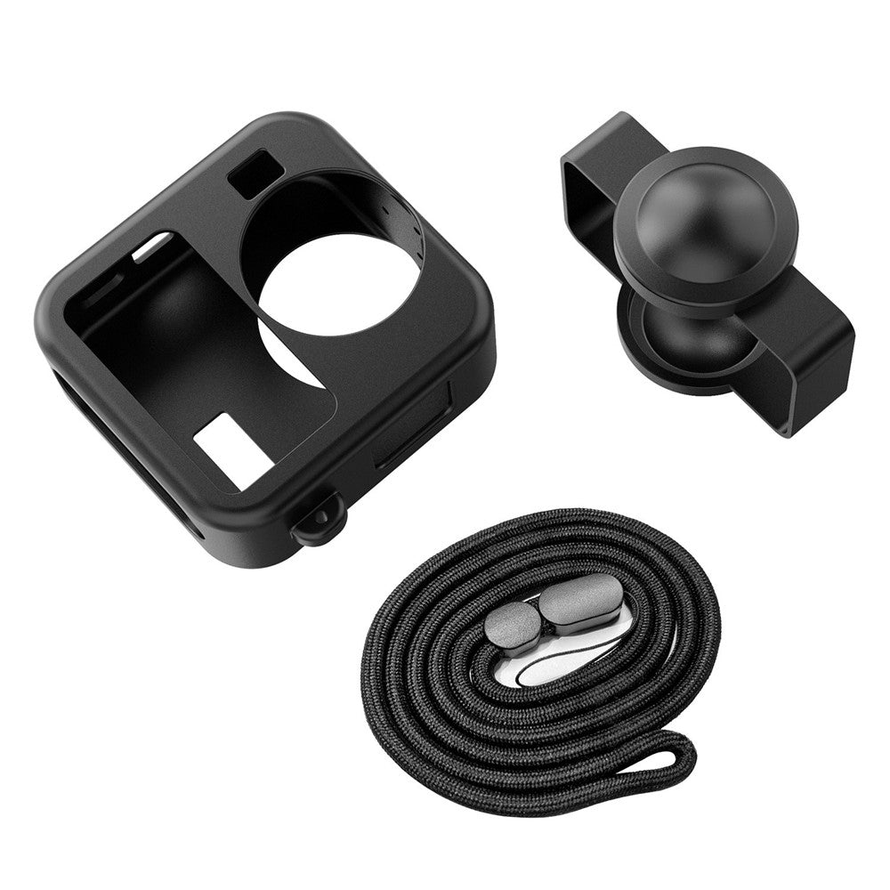 For GoPro MAX2 Silicone Case Shockproof Lens Cap Camera Body Protective Cover