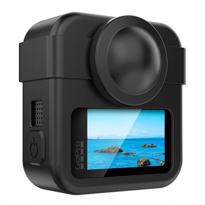 For GoPro MAX2 Silicone Case Shockproof Lens Cap Camera Body Protective Cover