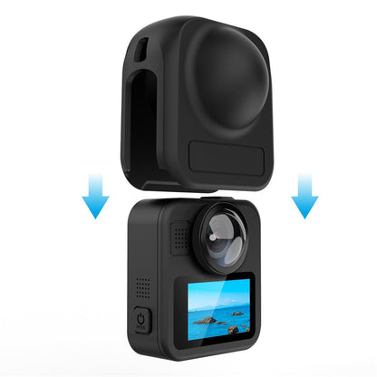 Silicone Lens Protector Cover for GoPro MAX2 Shockproof Anti-Impact Protective Camera Case