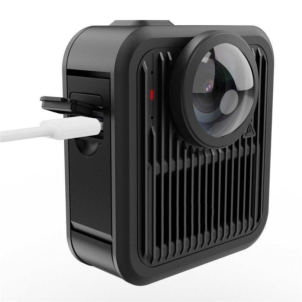 For GoPro MAX2 Side Cover ABS Charging Port Protective Cover Dustproof Battery Door Replacement