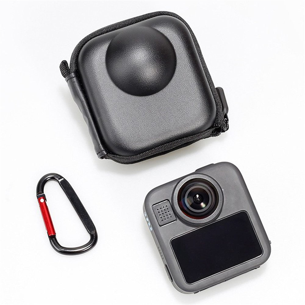 For GoPro MAX2 Hard Shell Case EVA Portable Storage Bag Half-Open Camera Protective Carrying Cover