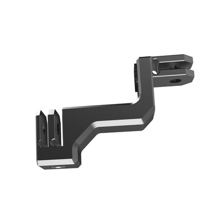 L-Shaped Aluminum Mount Bracket for GoPro Hero 9  /  10  /  11  /  12 Vertical Horizontal Adapter Mount Connector with Long Screw