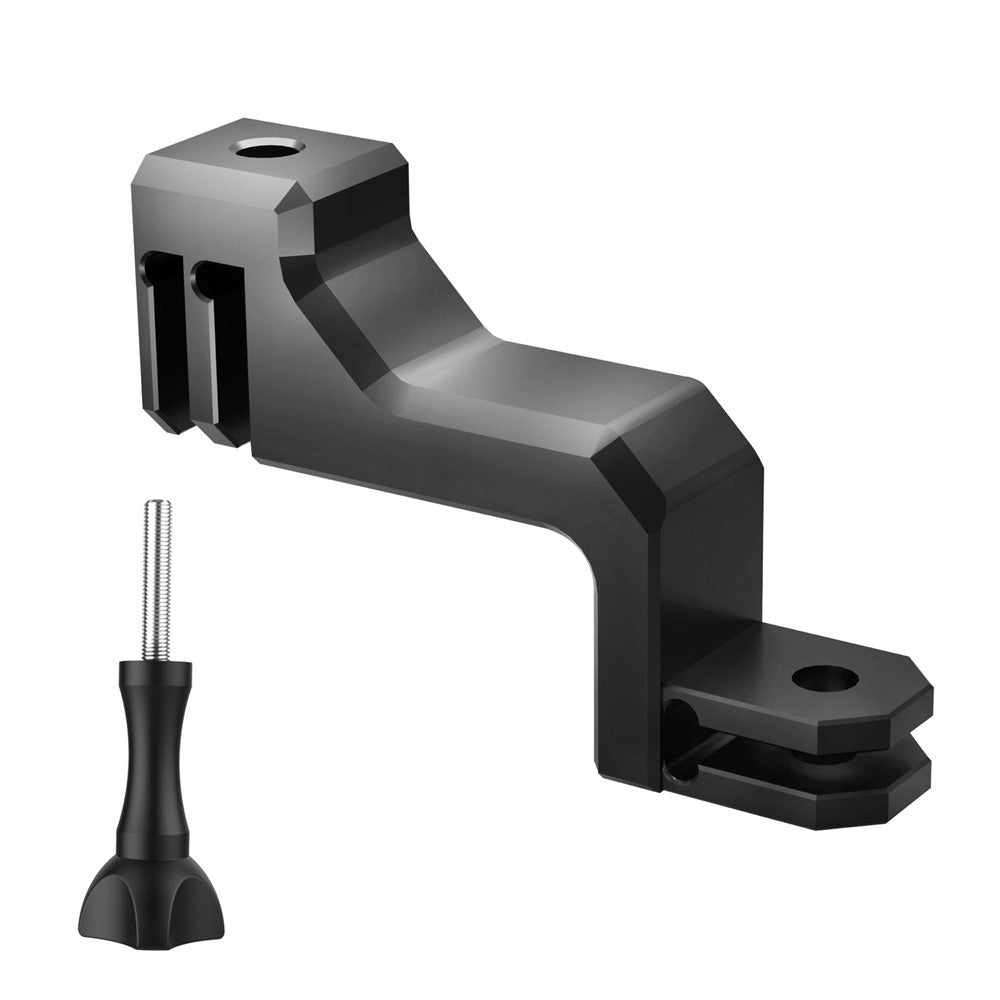 L-Shaped Aluminum Mount Bracket for GoPro Hero 9  /  10  /  11  /  12 Vertical Horizontal Adapter Mount Connector with Long Screw