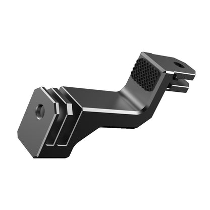 L-Shaped Aluminum Mount Bracket for GoPro Hero 9  /  10  /  11  /  12 Vertical Horizontal Adapter Mount Connector with Long Screw